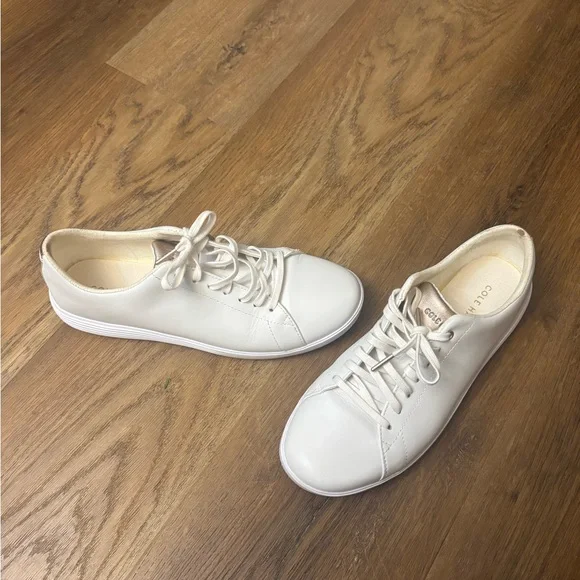 Cole Haan Women's Cream Sneakers - Picture 2 of 5